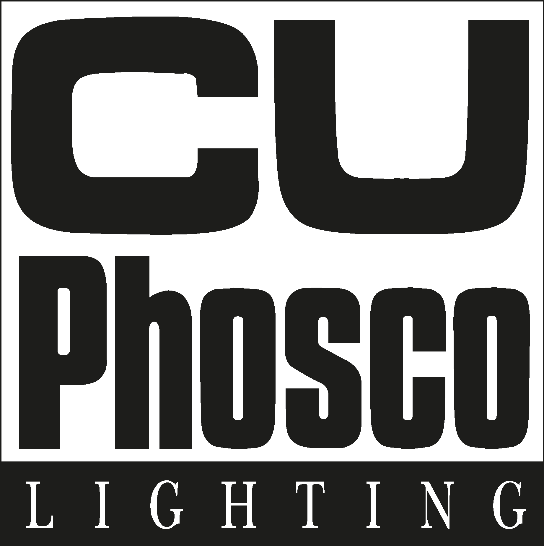 CU Phosco Lighting Logo Vector Logo